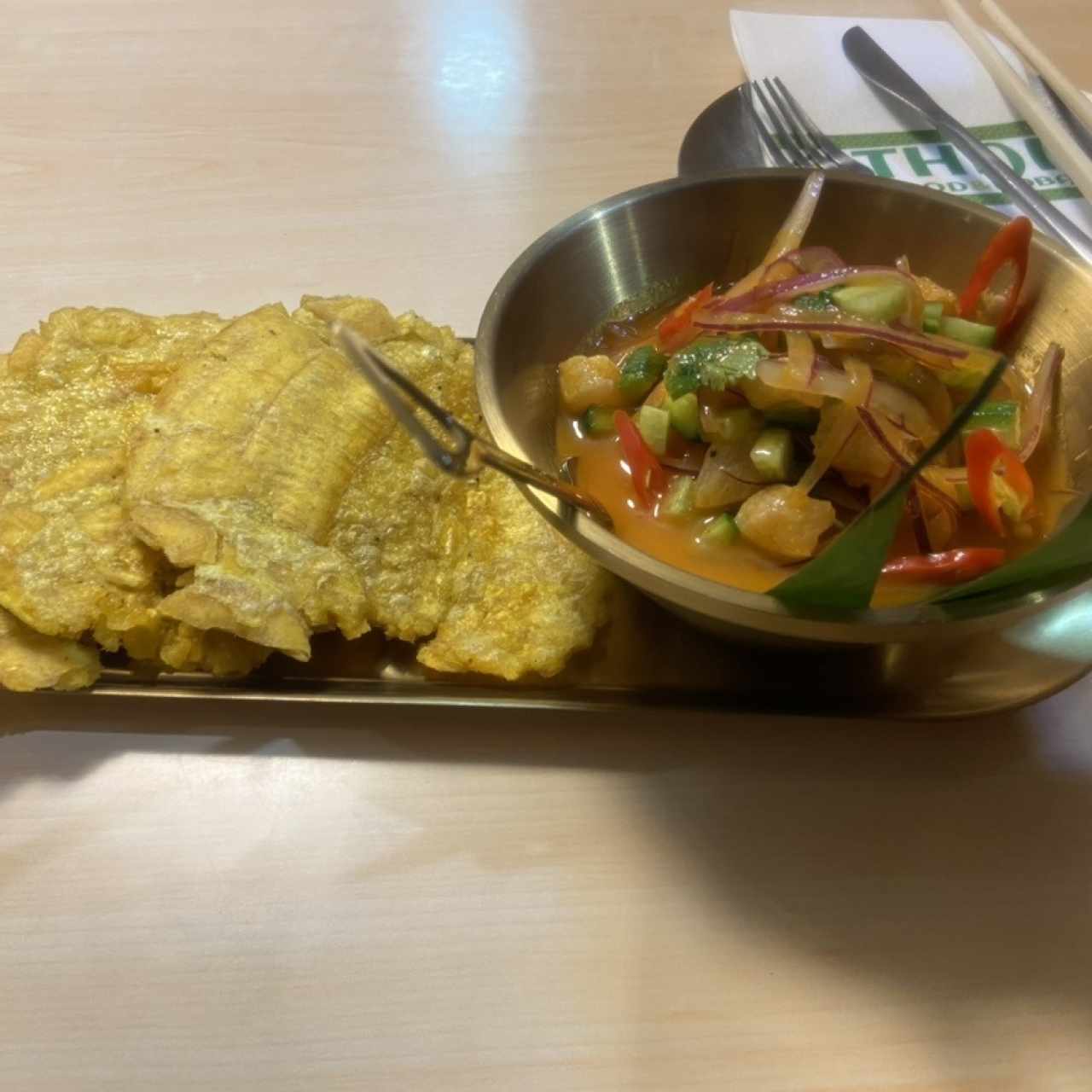 Ceviche de Pescado Thai