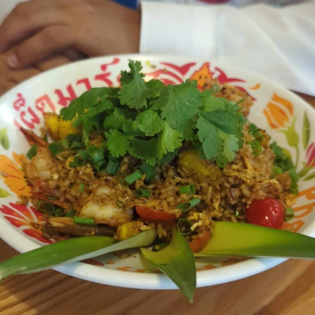 Arroz Frito con Piña