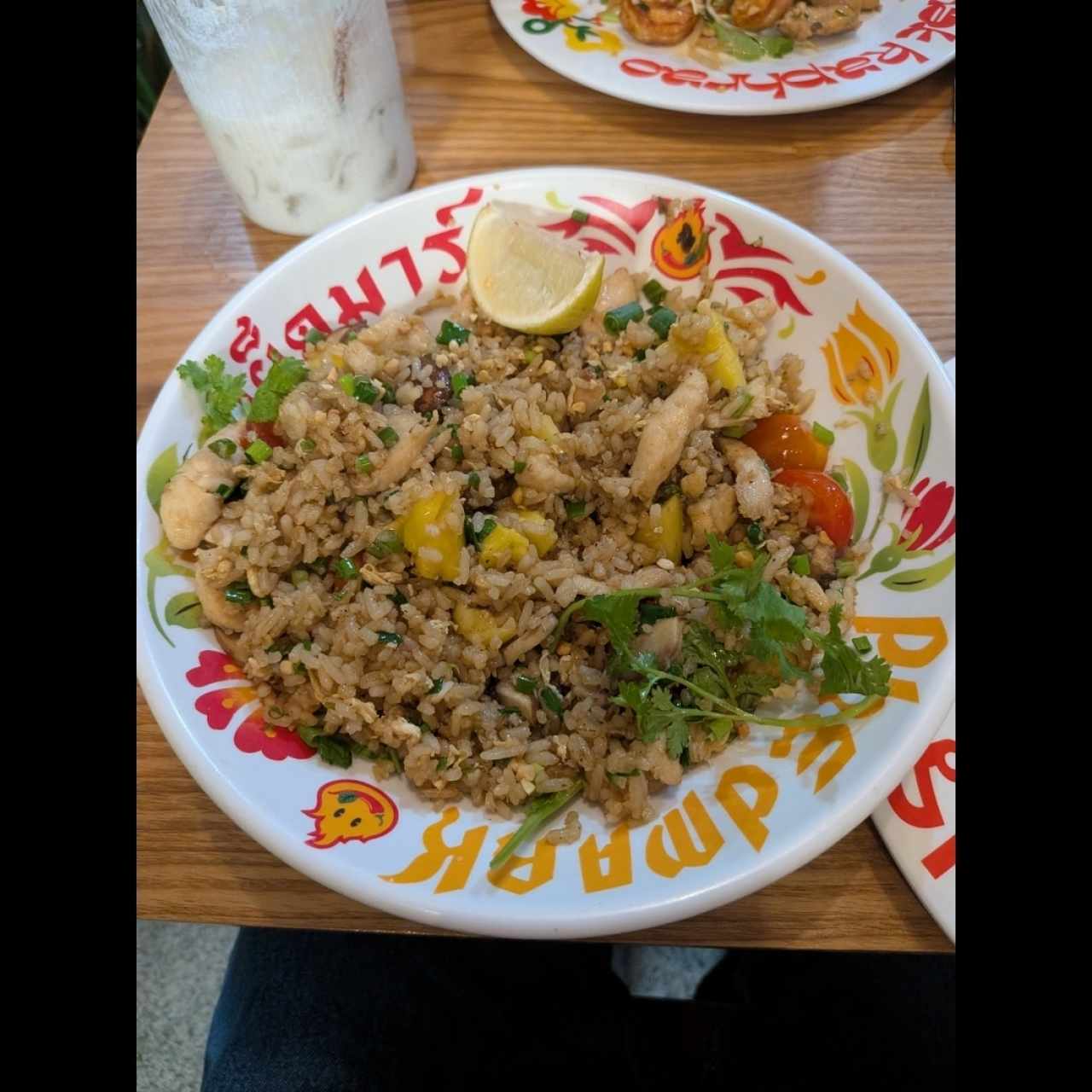 Arroz Frito con Piña
