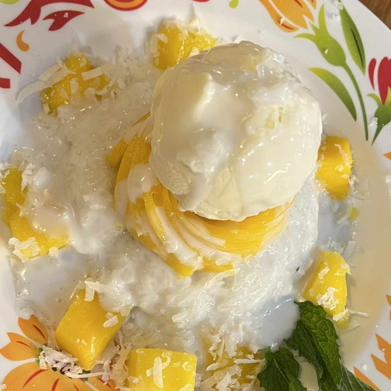 Postres - Mango Sticky Rice