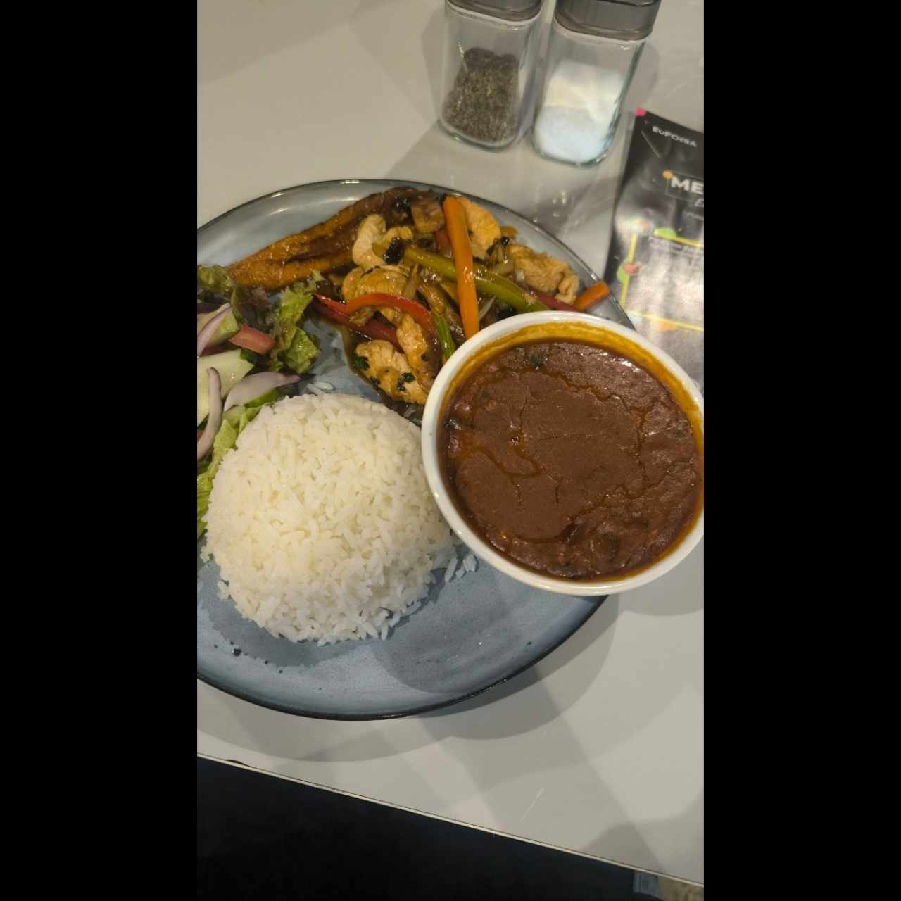 pollo al wok