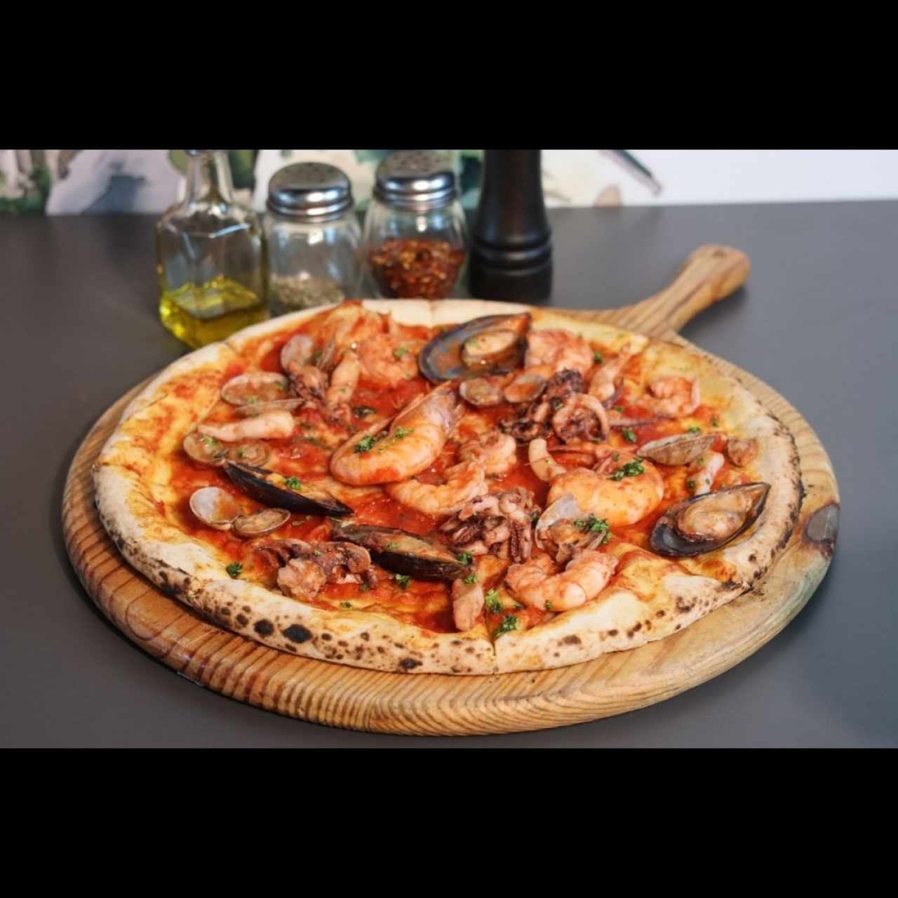 pizza mediterránea 