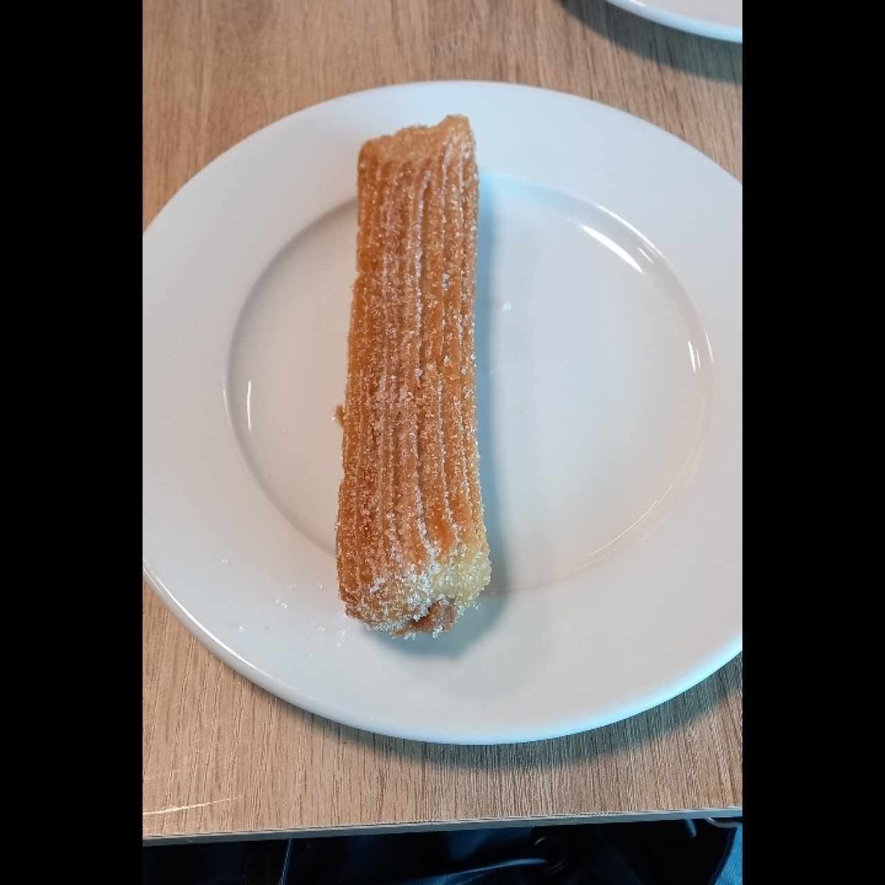 churro relleno de manjar blanco