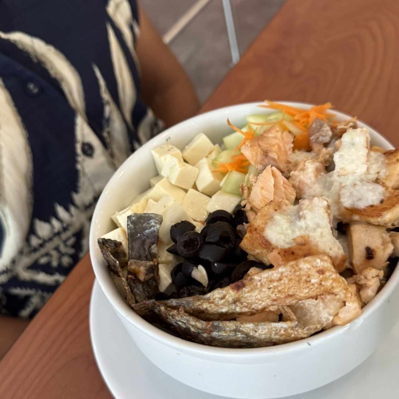 Bowl mexicano con salmon
