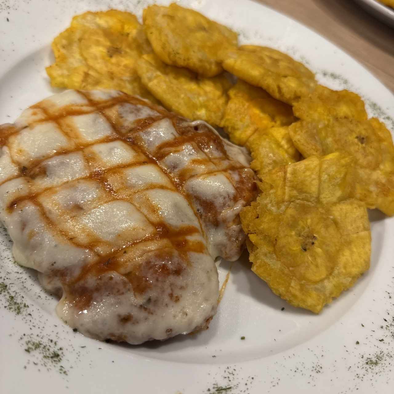 Milanesa de Pollo a la parmesana