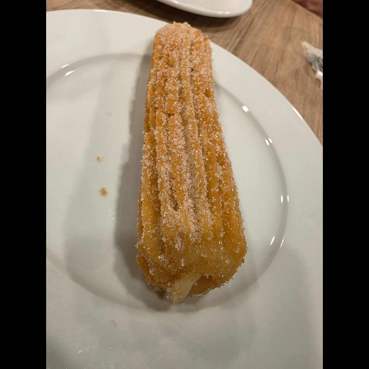 churro de crema pastelera