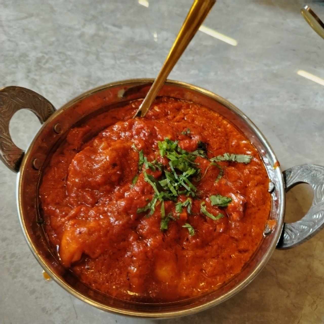 Pescado curry 