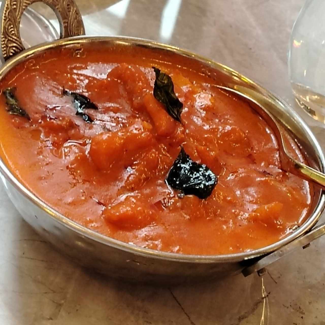 Camarón tikka masala 