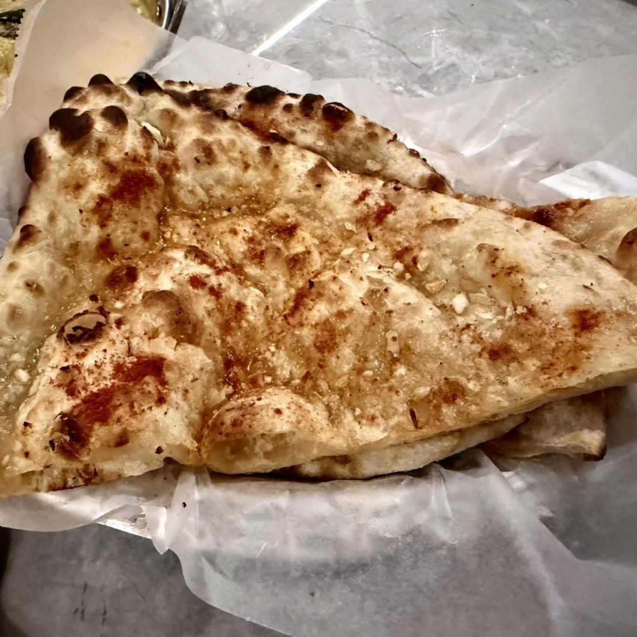 Chilli Garlic Naan