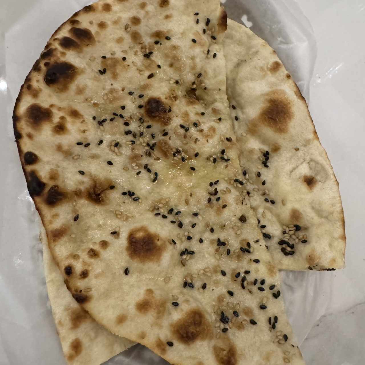Naan con trufa