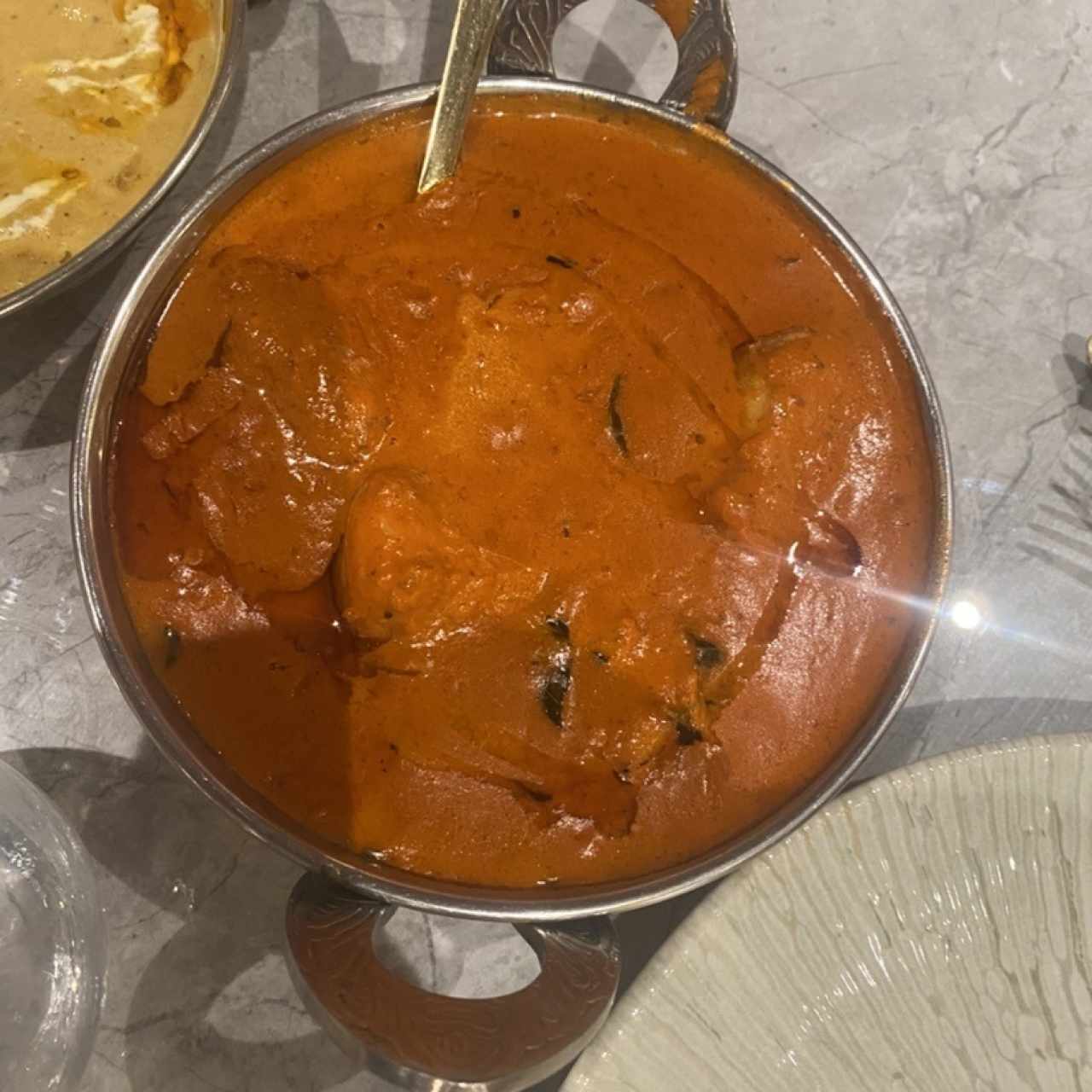 Corvina al curry