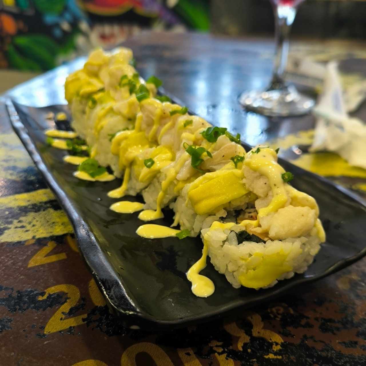 Acevichado roll