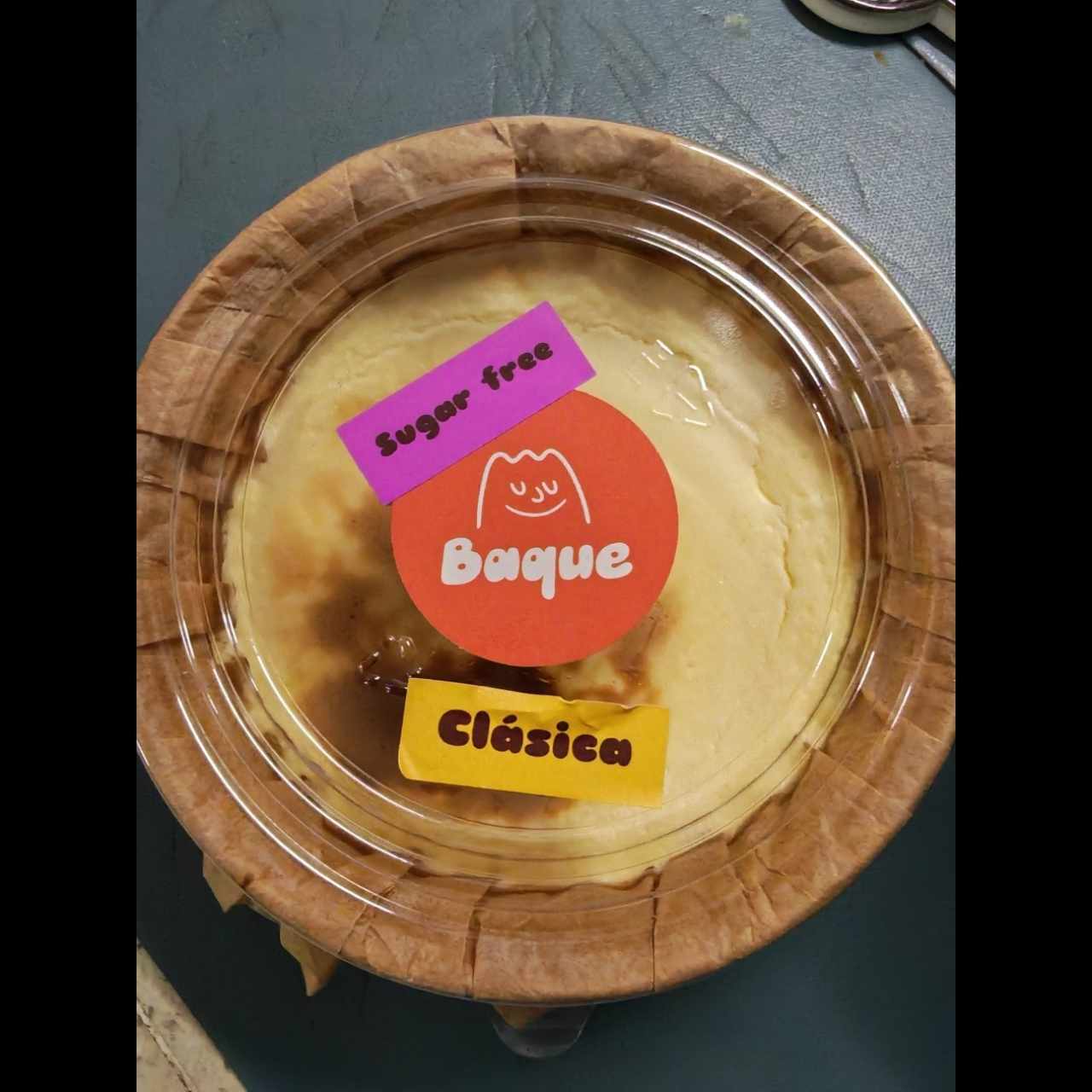 Tarta Vasca Clásica - Sugar Free