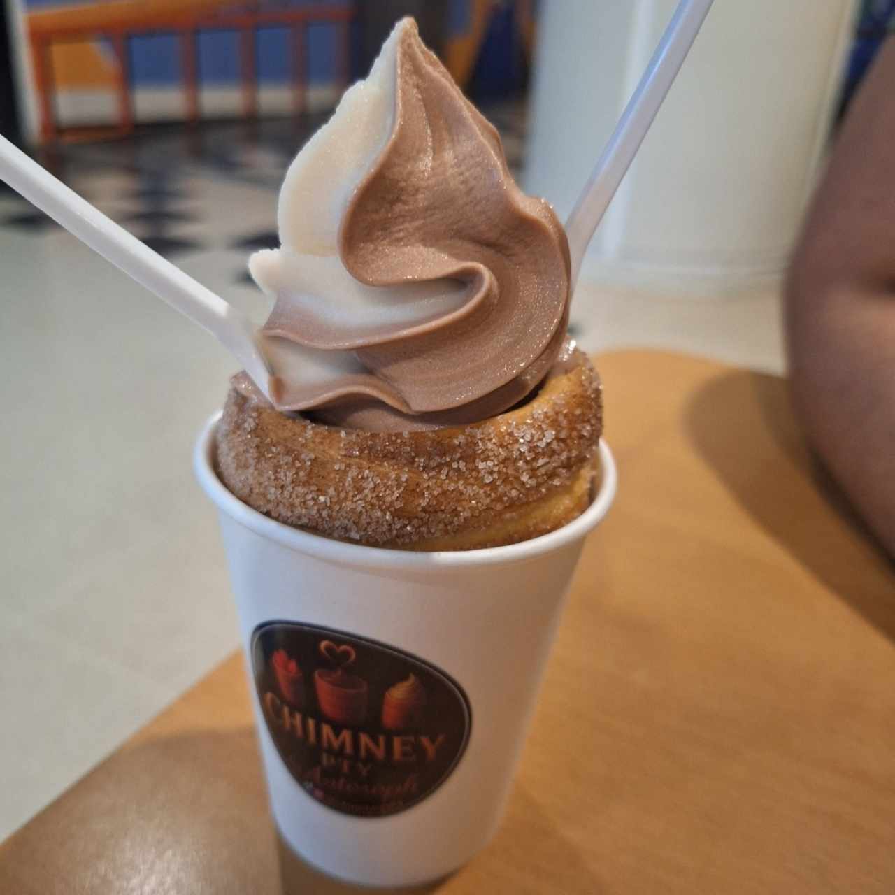 Cono clásico con helado