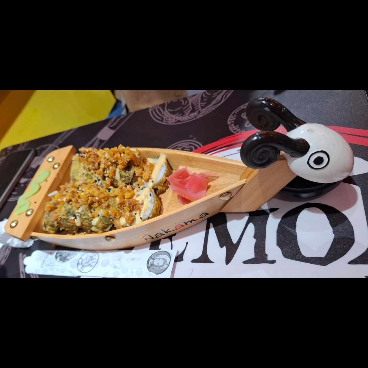 Sushi diversos. 