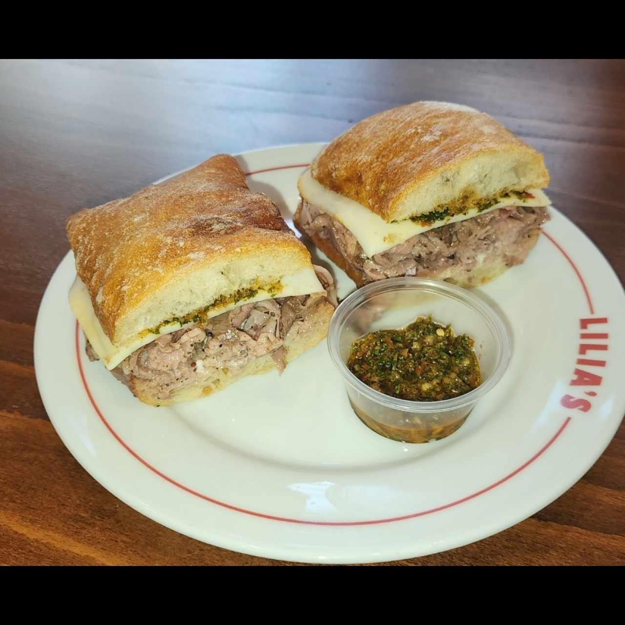 emparedado de roastbeef