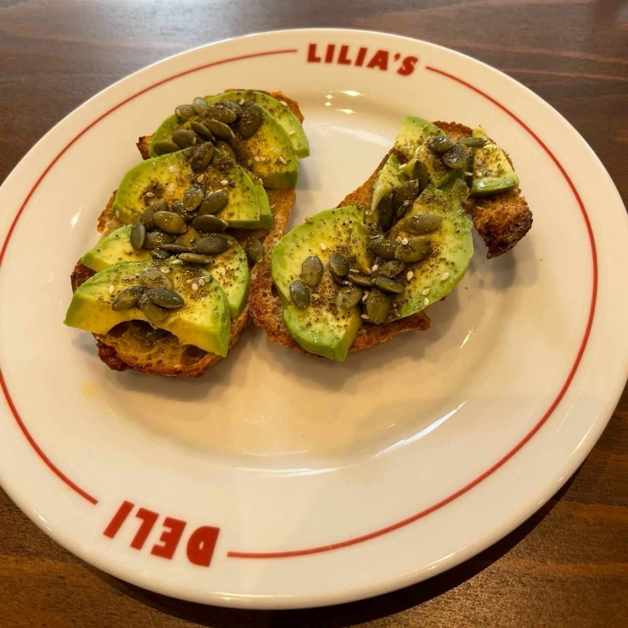 Avo Toast Za’atar
