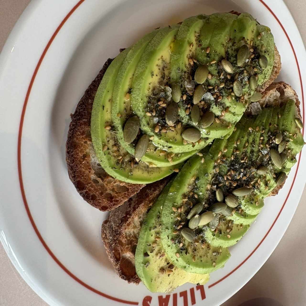 Avo Toast Za’atar 