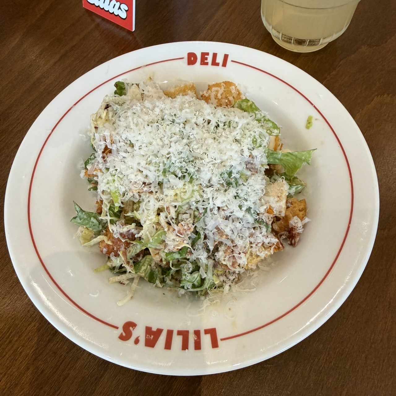Cessar wrap versión ensalada