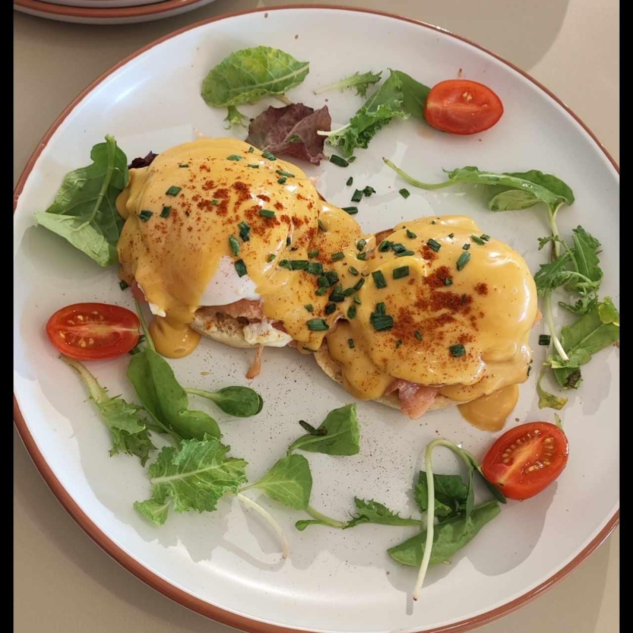 Huevos benedictos 