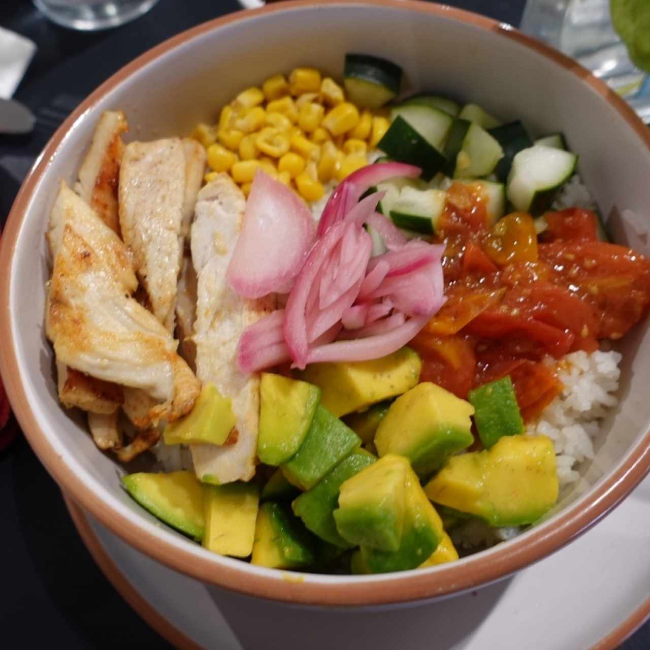 Bowl pollo teriyaki