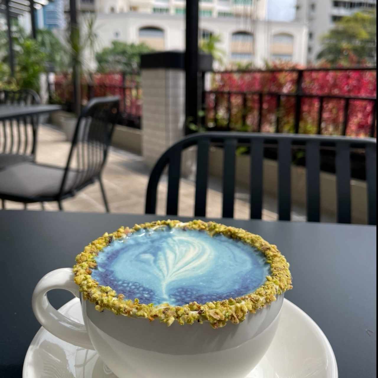 Butterfly Blue Pistacho Matcha