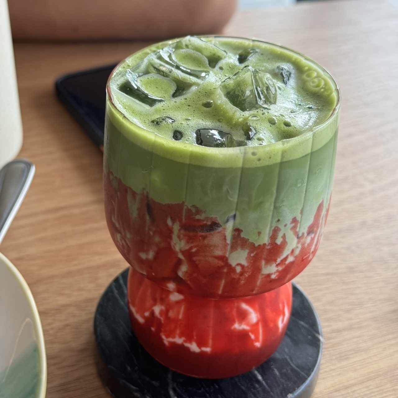 Strawberry matcha