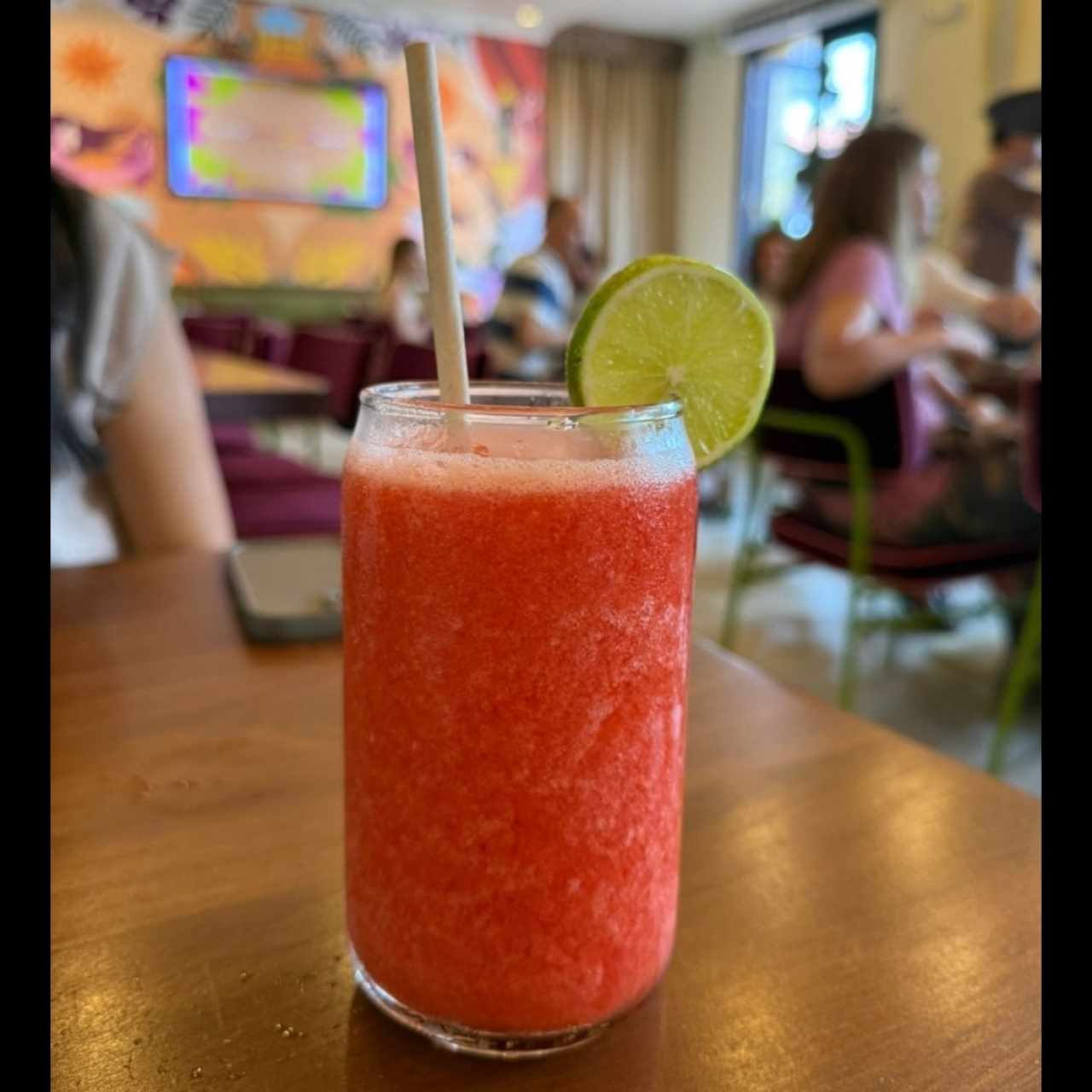 Limonada de fresa