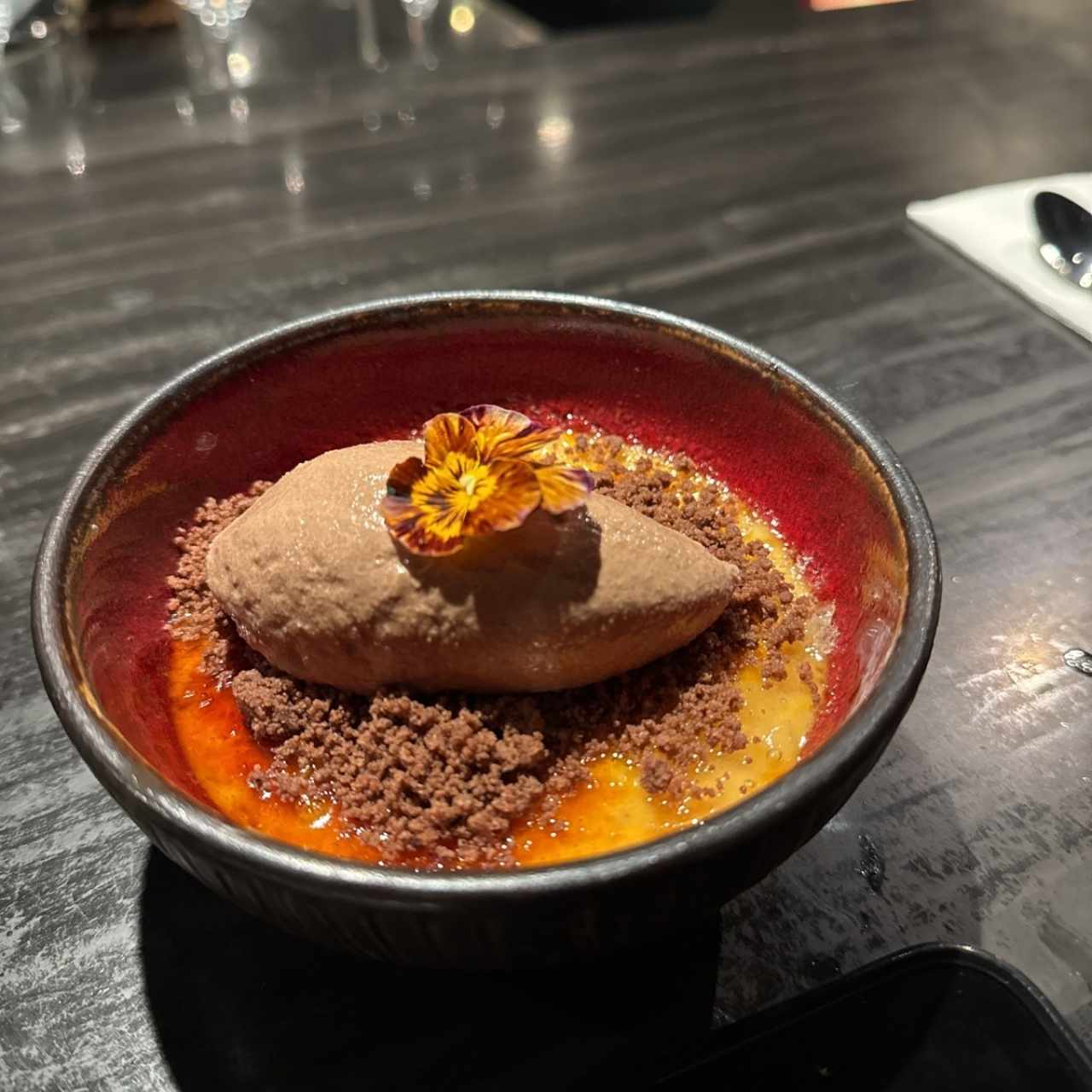 Creme brule miso