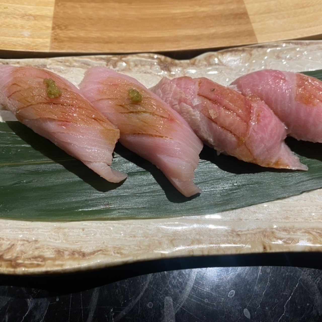 Hamachi & Otoro Nigiri
