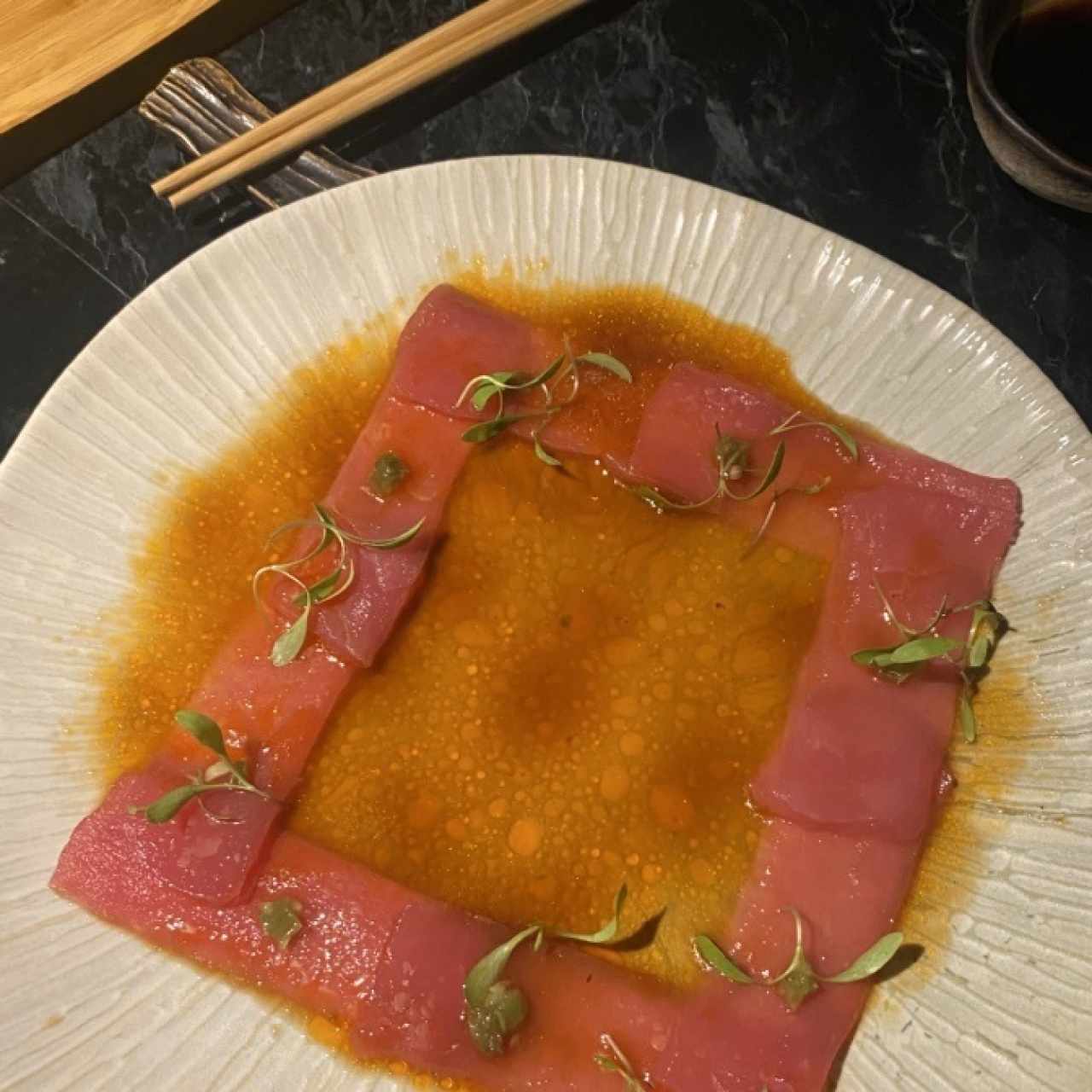 Yellow Fin Tuna Krudo