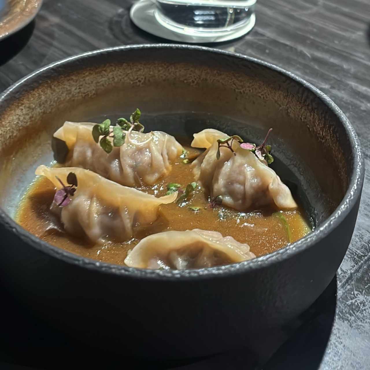 Gyozas de rib eye