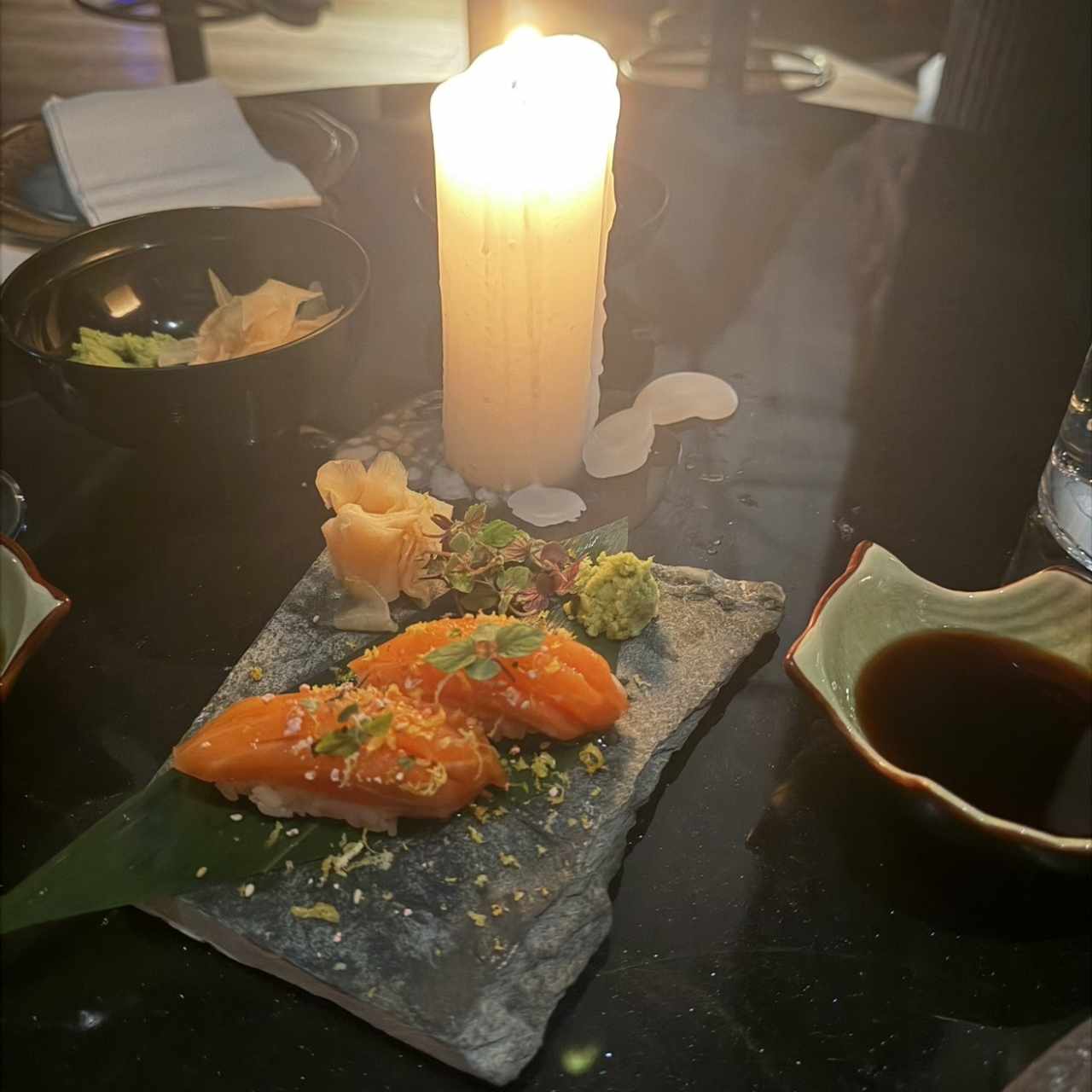 Nigiri’s de salmon 