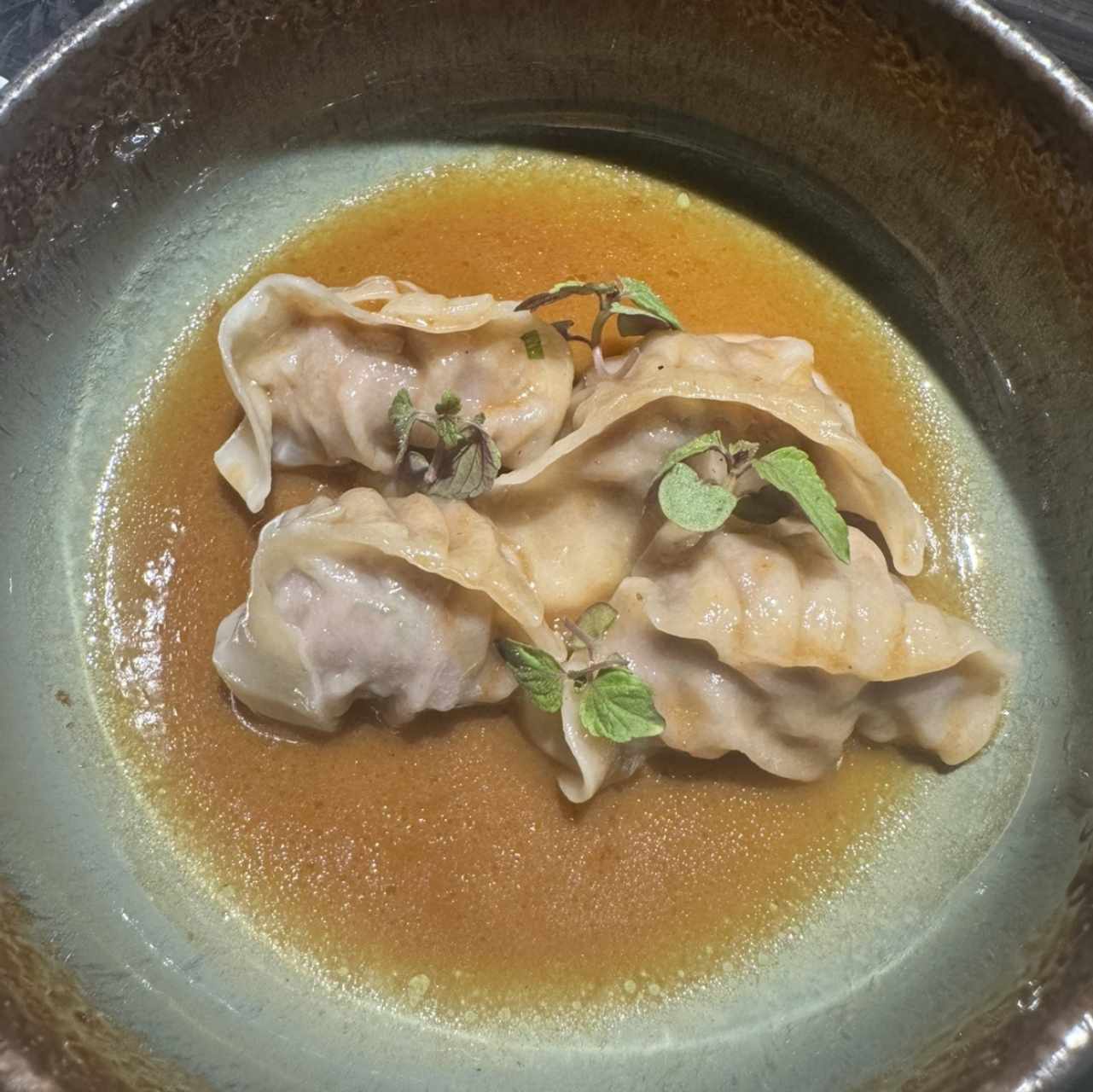 Rib Eye Gyozas