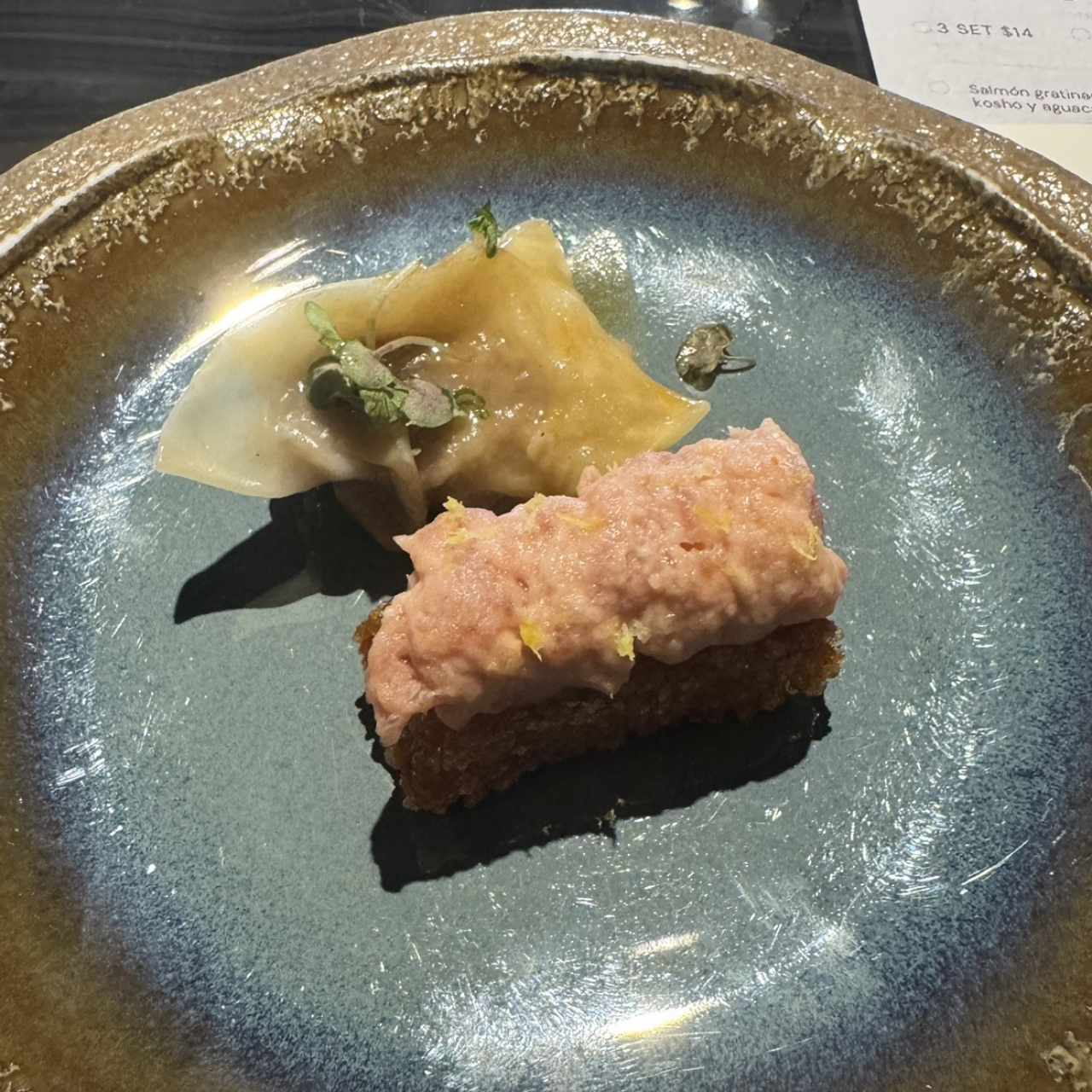 Tuna crispy rice
