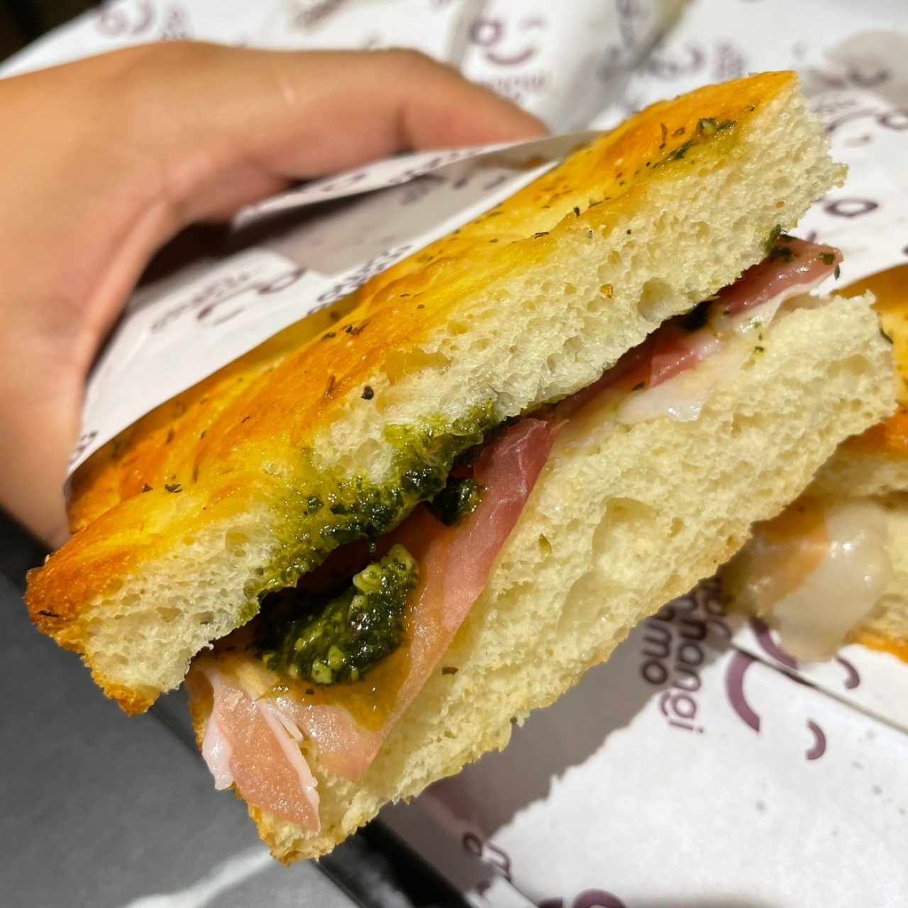 Focaccia italiana 