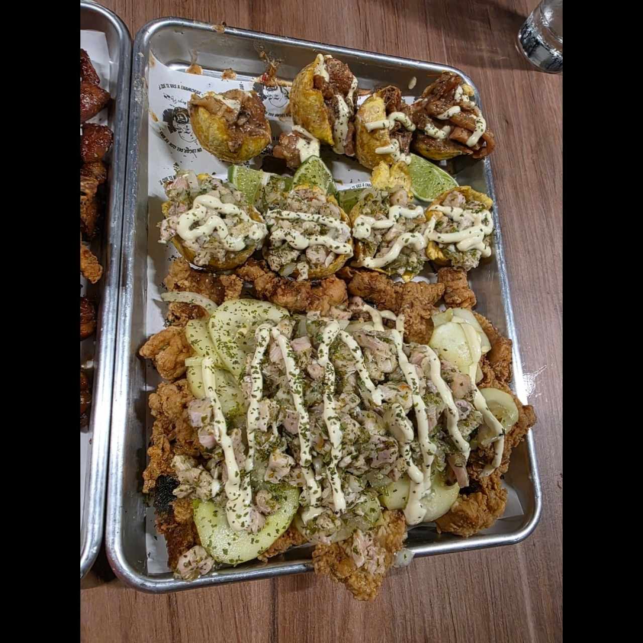 picada mar y tierra