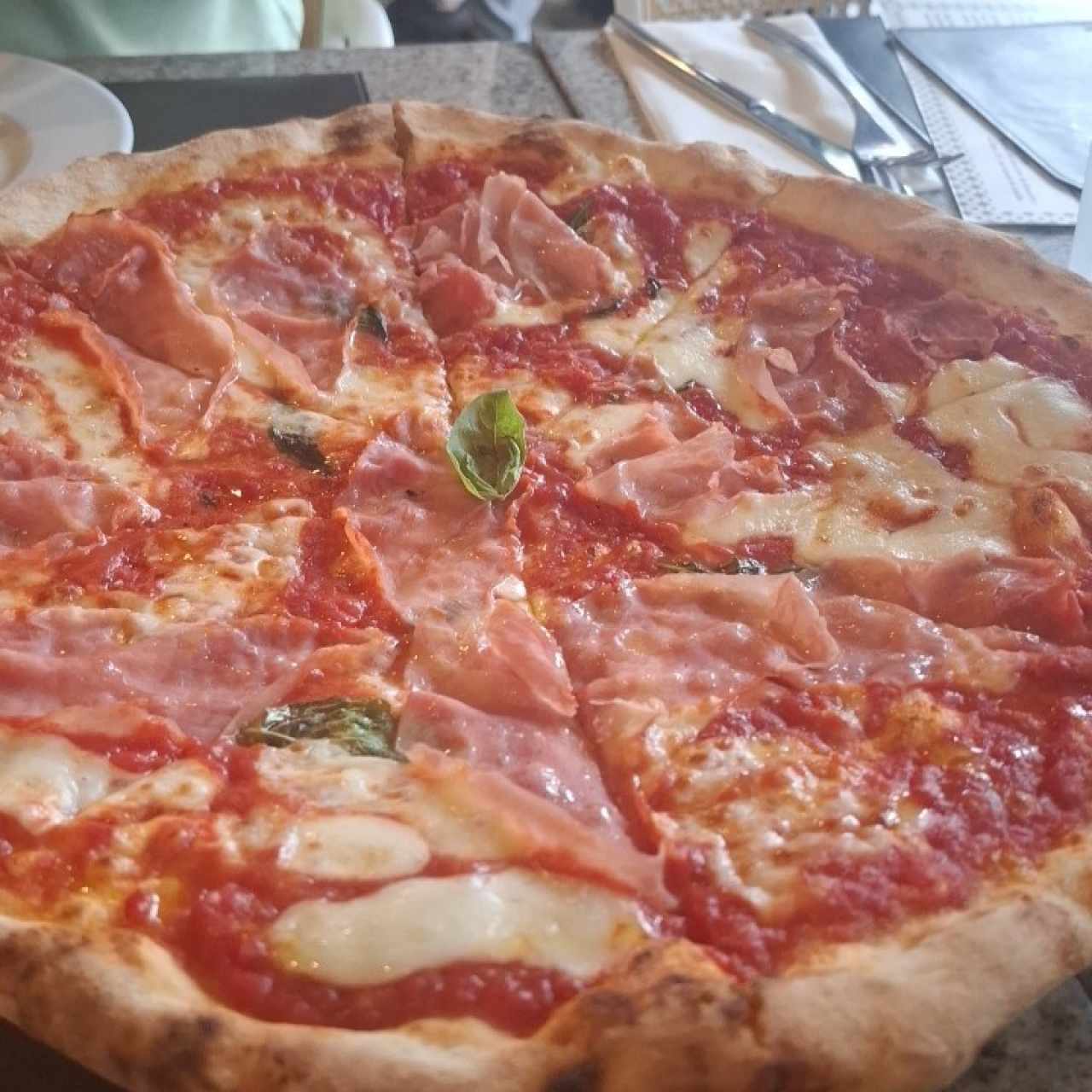 pizza de jamon