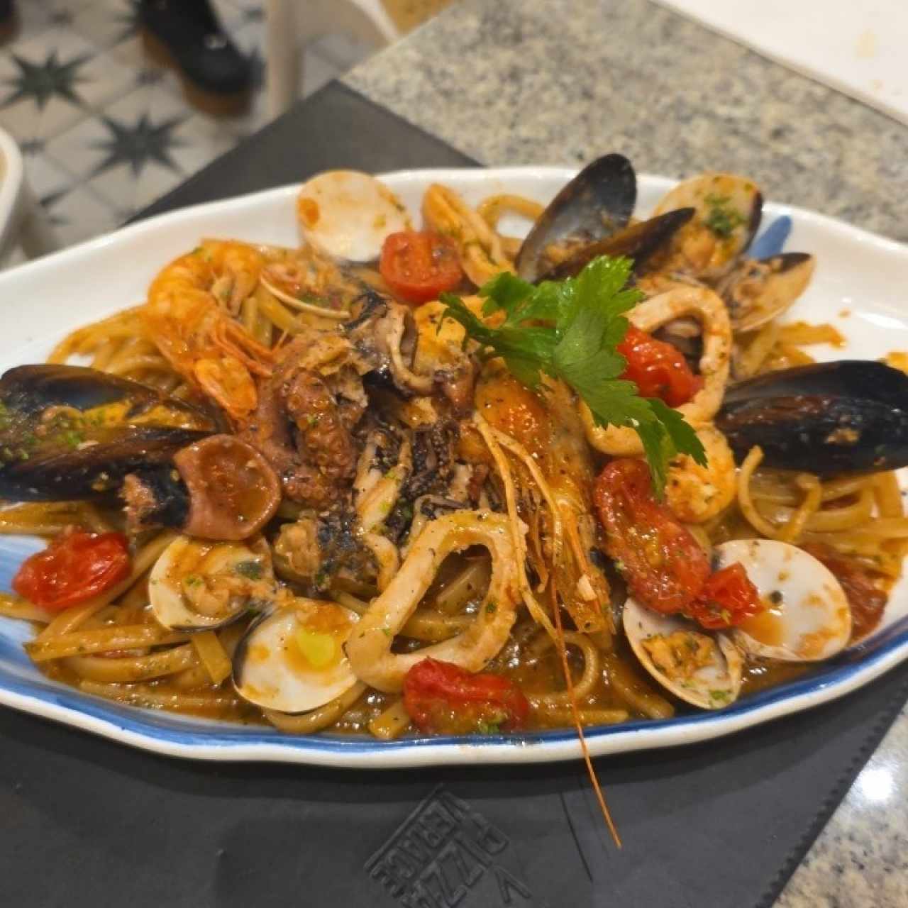 Pasta a la marinara