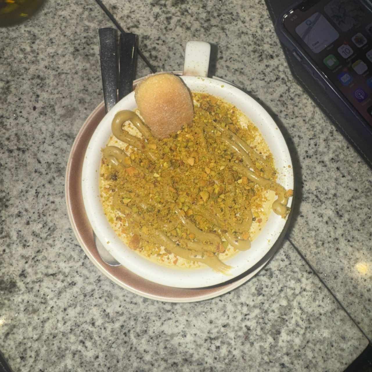 Tiramisu de pistachio 