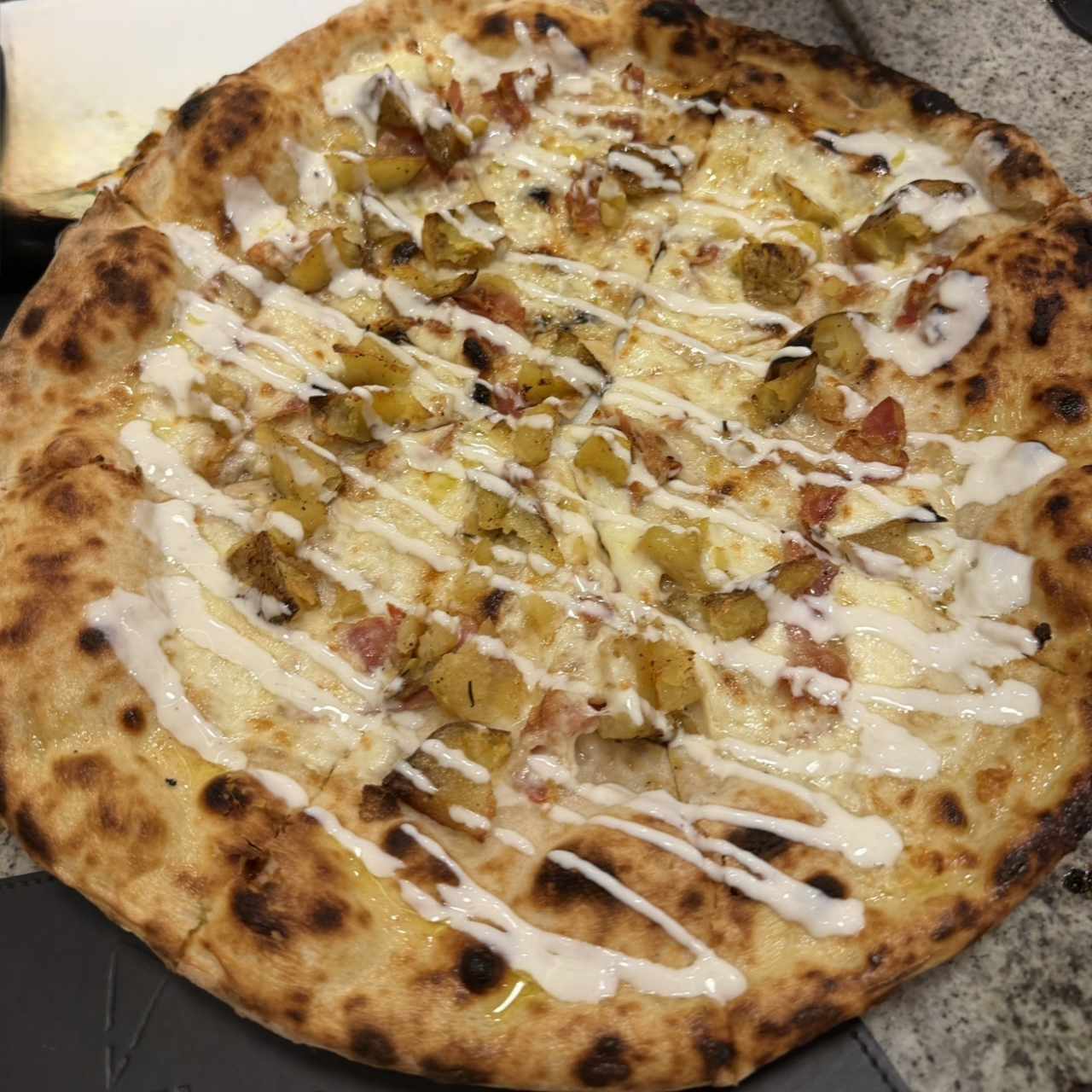 Pancetta, Patate, e Provola