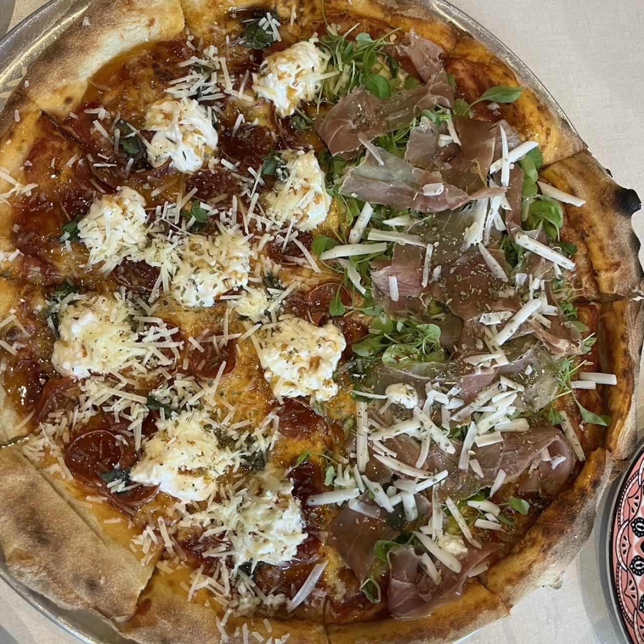 pizza mitad mitad