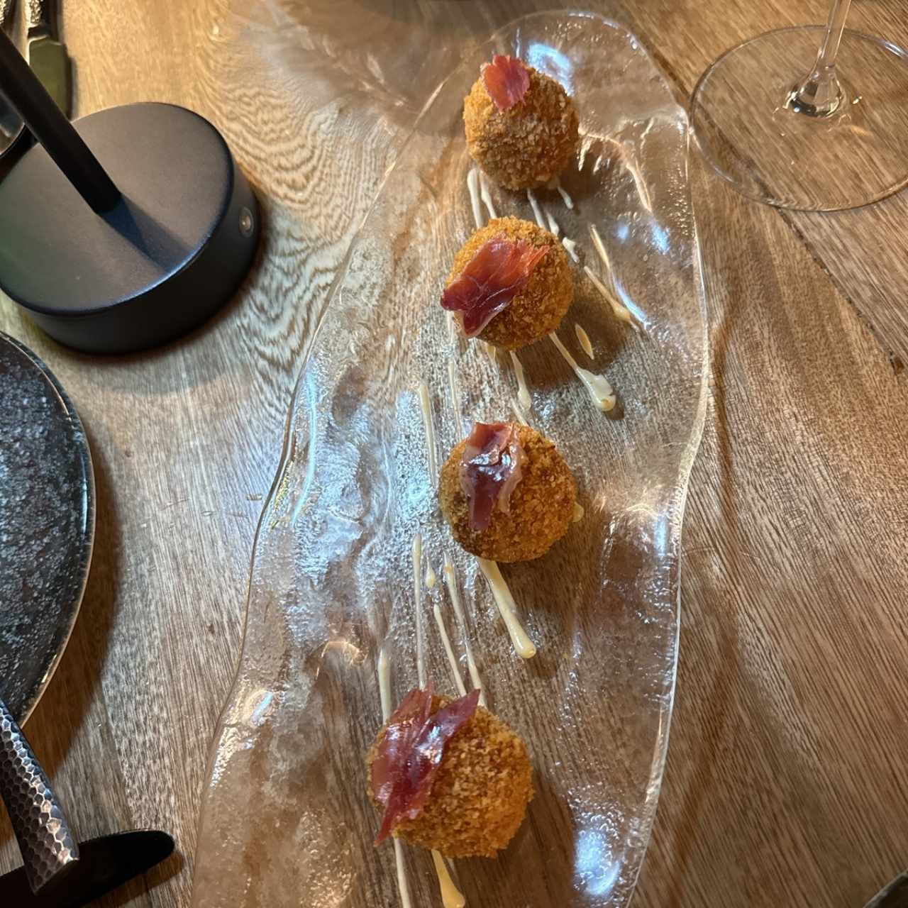 Croquetas de jamon iberico