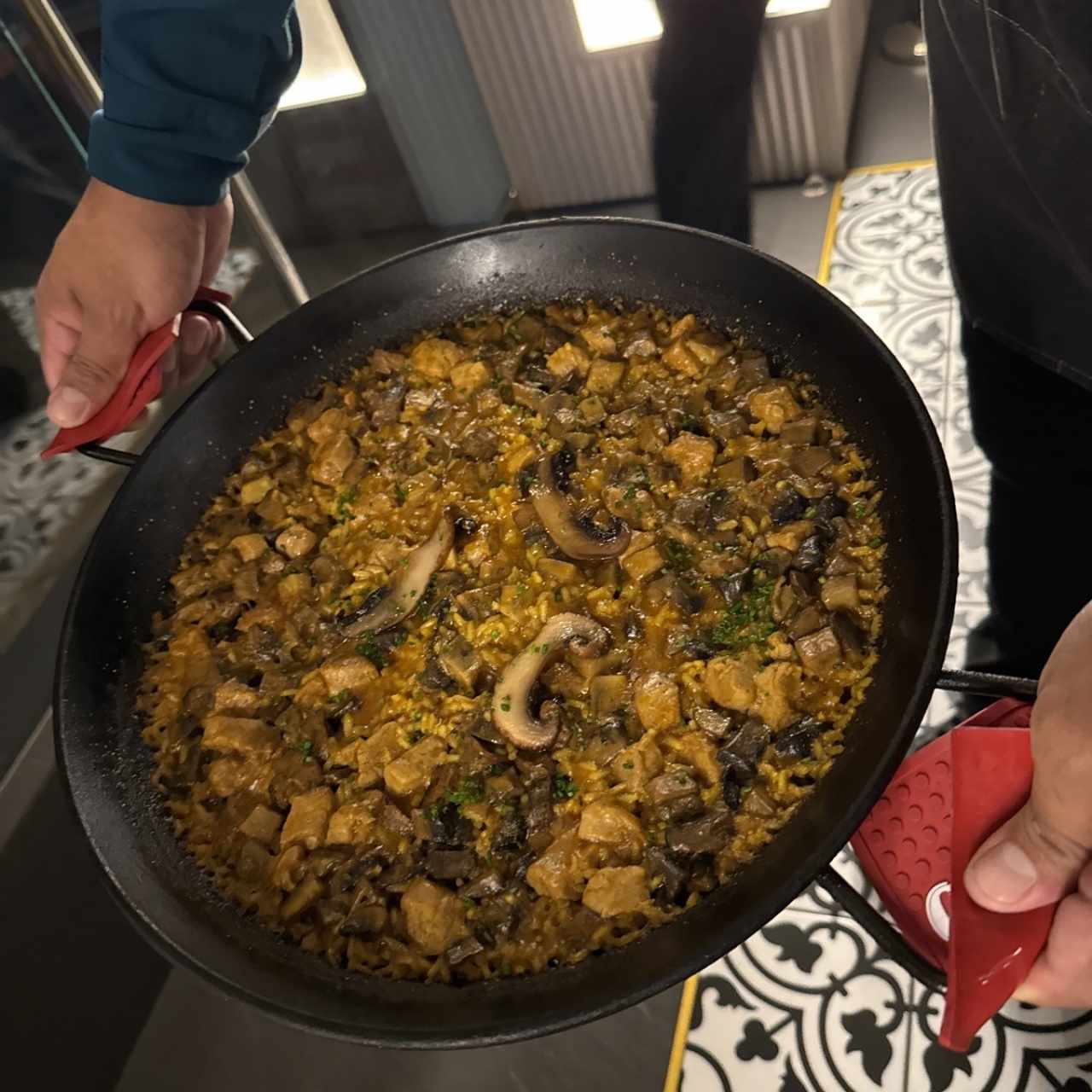 Paella iberica