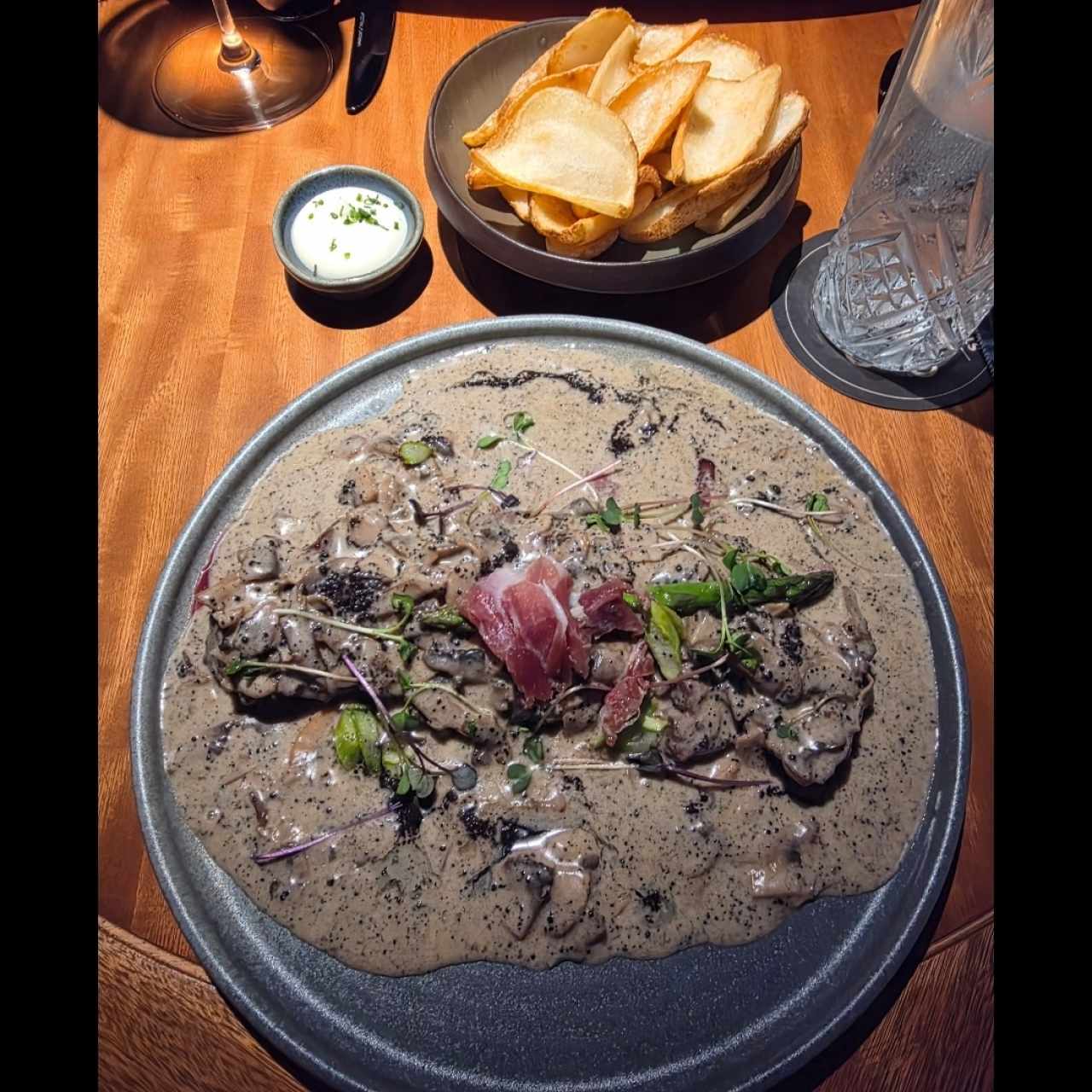 solomillo con patatas
