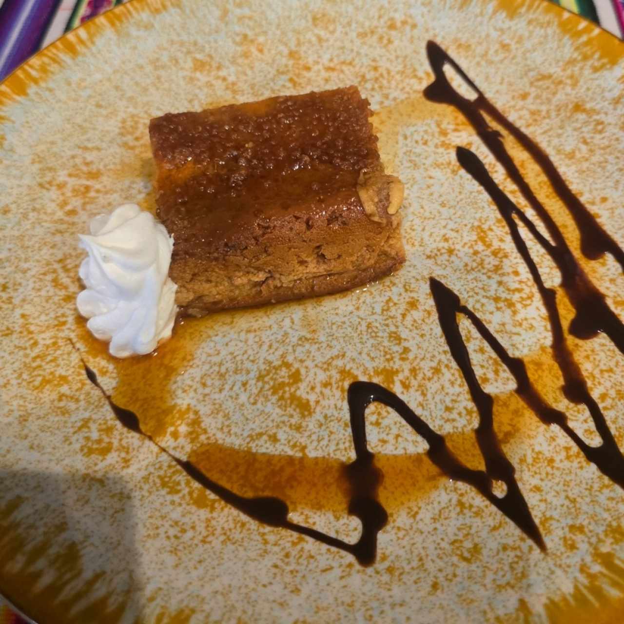 Flan de queso con Quinoa