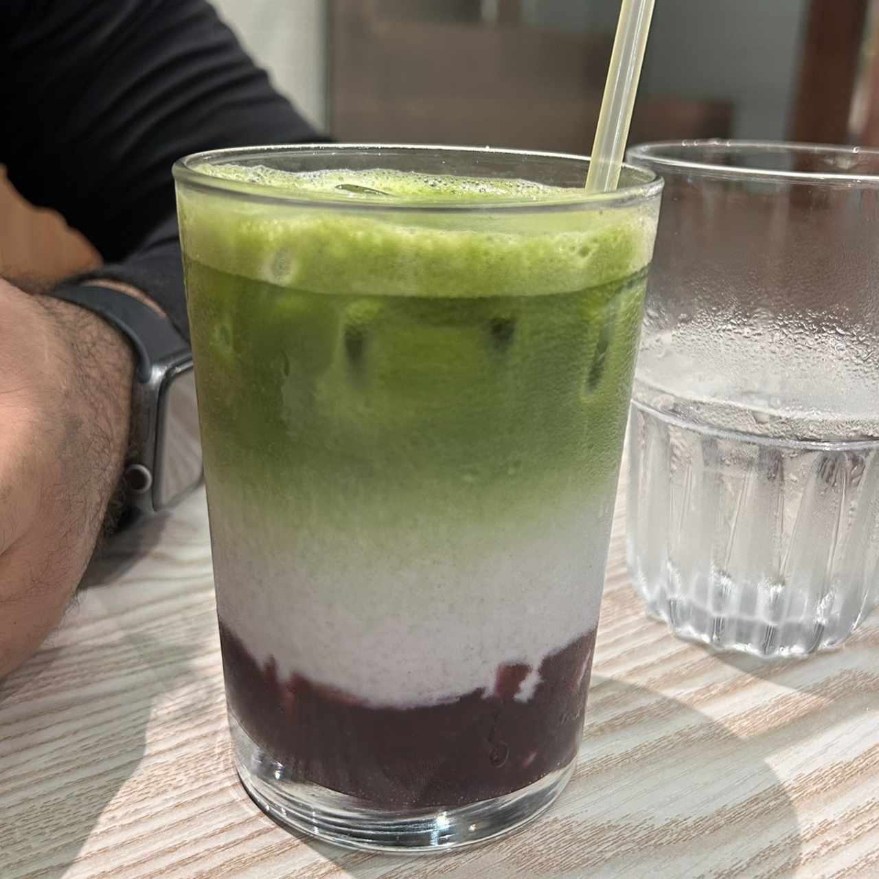 Strawberry matcha