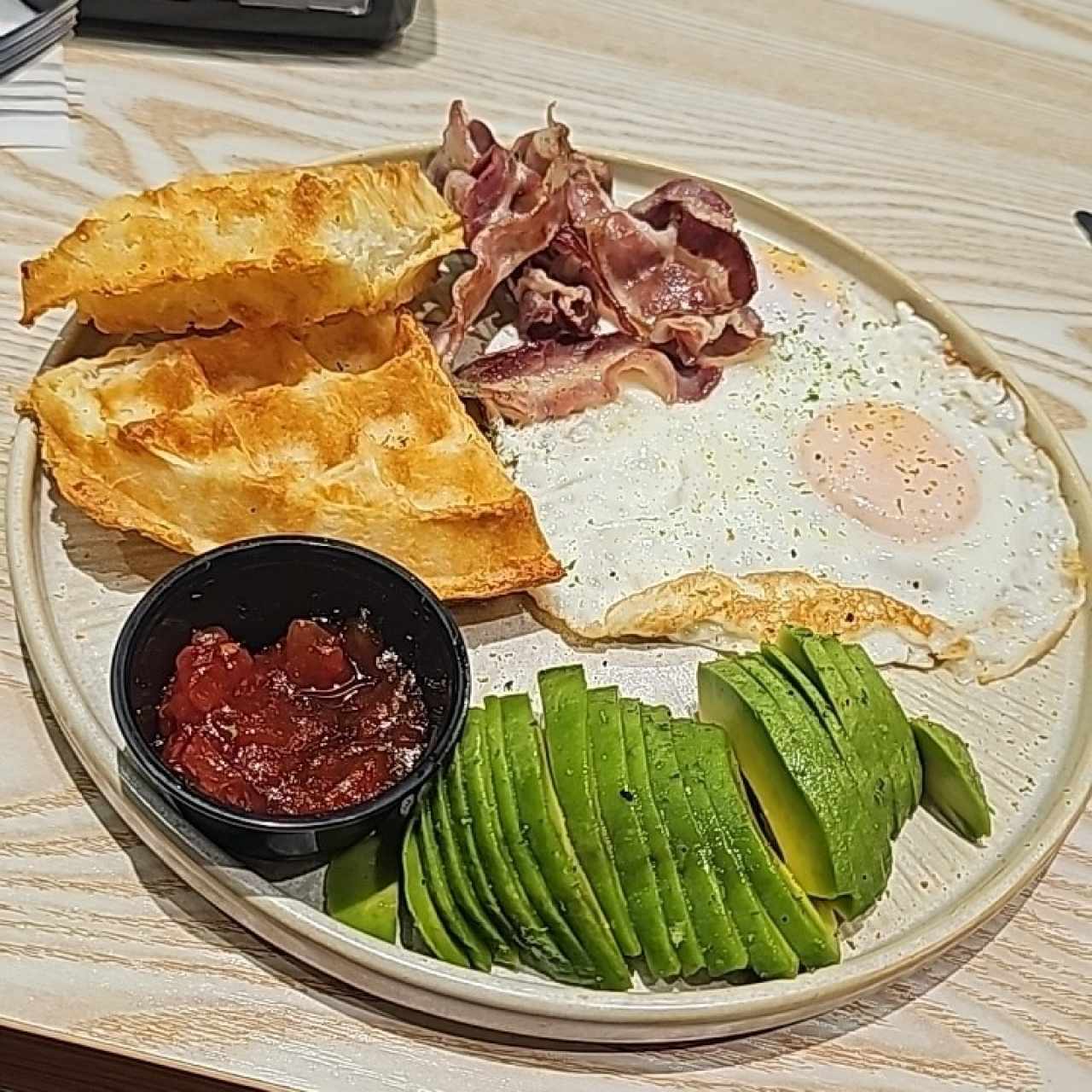 Wafflin' Bacon