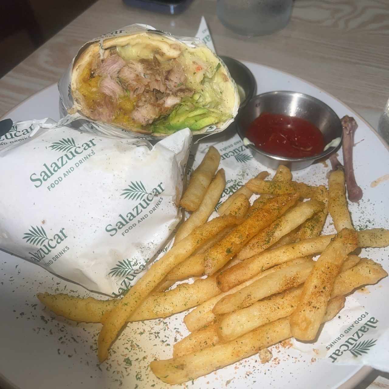 Wrap El Caprichoso (de lechona)