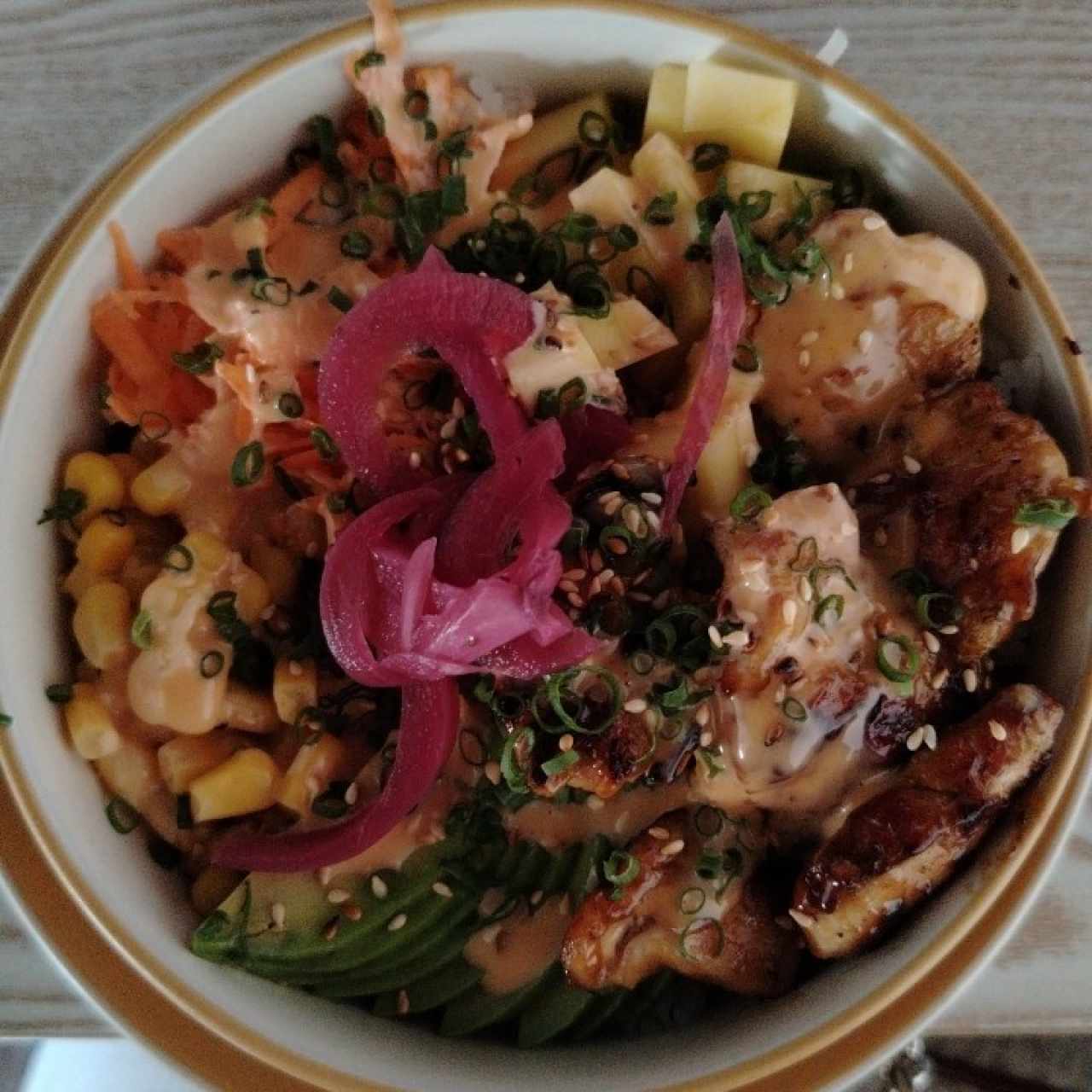 Bowl de pollo